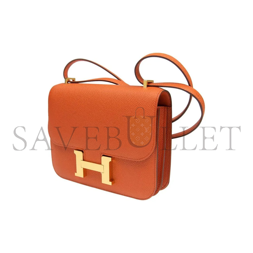 HERMES CONSTANCE 19 EPSOM H056347CK93(19*15*4cm)